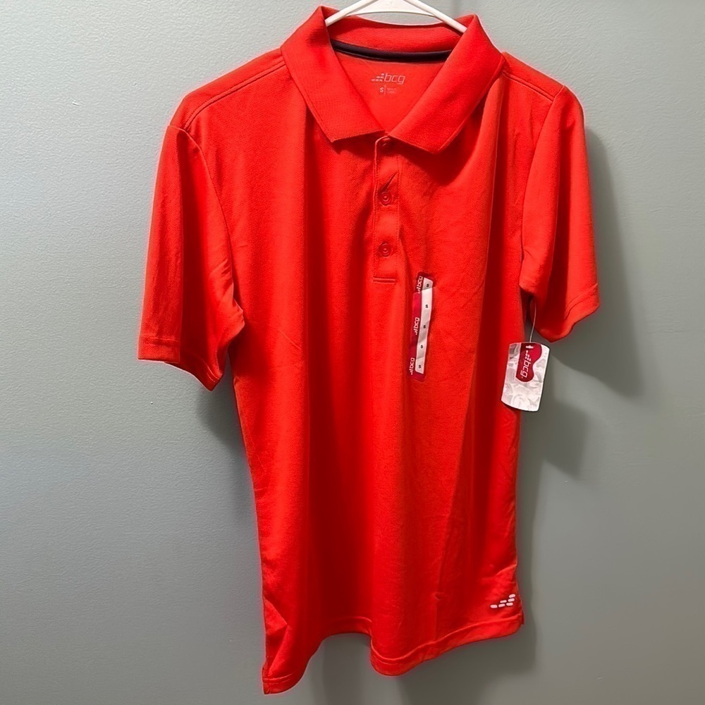 BCG Men's Coaches' Polo Shirt size small new with tags